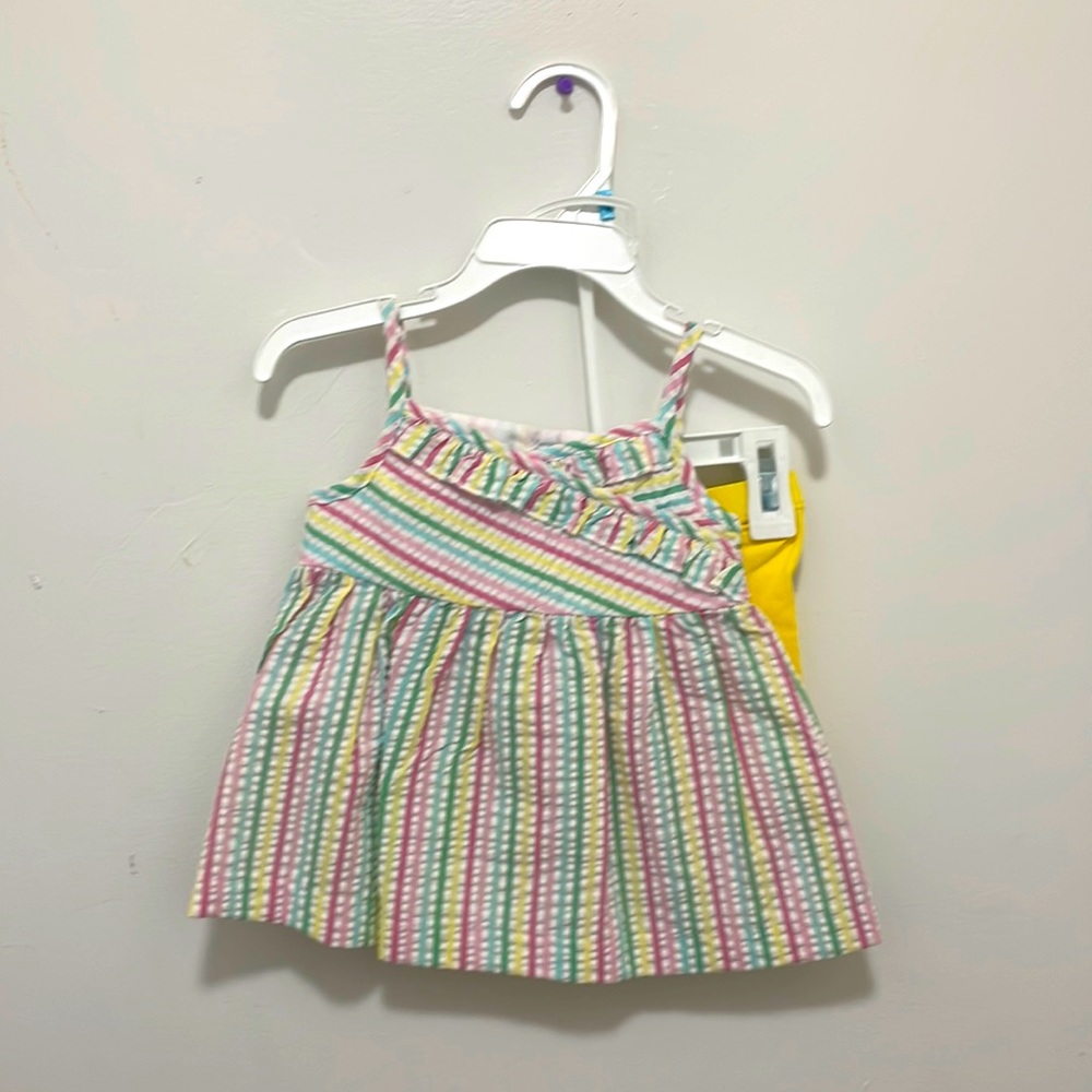Baby girl summer outfit 2pc set Jessica Ann 6-9 months